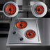 Thumbnail image #4 for Summit Commercial 21-1/4 Inch 2-Burner Radiant Electric Cooktop