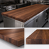 Thumbnail image #4 for 96-Inch x 30-Inch x 3-Inch American Black Walnut Edge Grain Kitchen Countertop