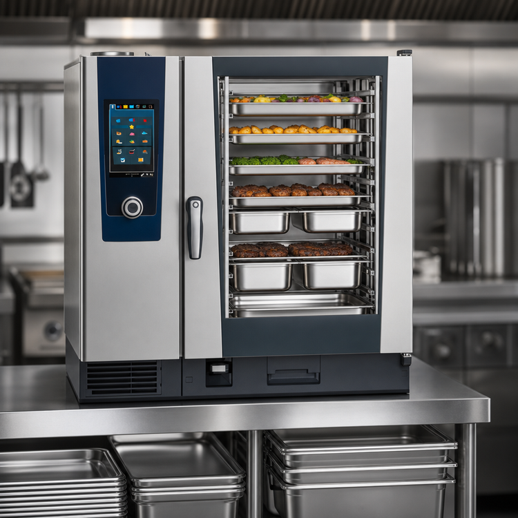 Product image #4 for RATIONAL iCombi Pro 10-Full Size Electric Combi Oven, 480V 3-Phase