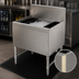 Thumbnail image #4 for Advance Tabco Prestige Supreme 12-Inch Wide Stainless Steel Underbar Ice Chest, 32 lb Capacity, Without Cold Plate
