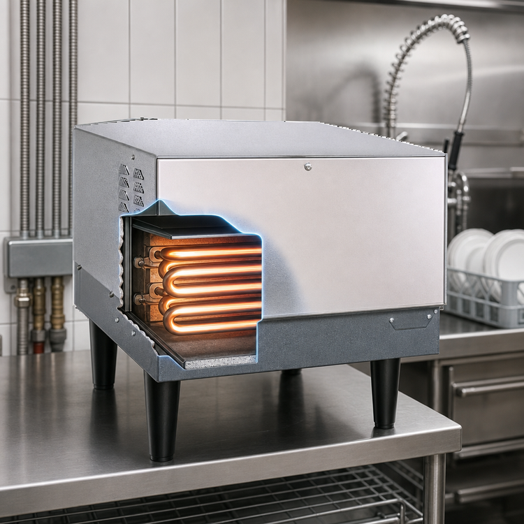 Product image #4 for Hatco Quick Ship Compact Electric Booster Heater, 6 Gallon, 30 kW, 480V, 3-Phase