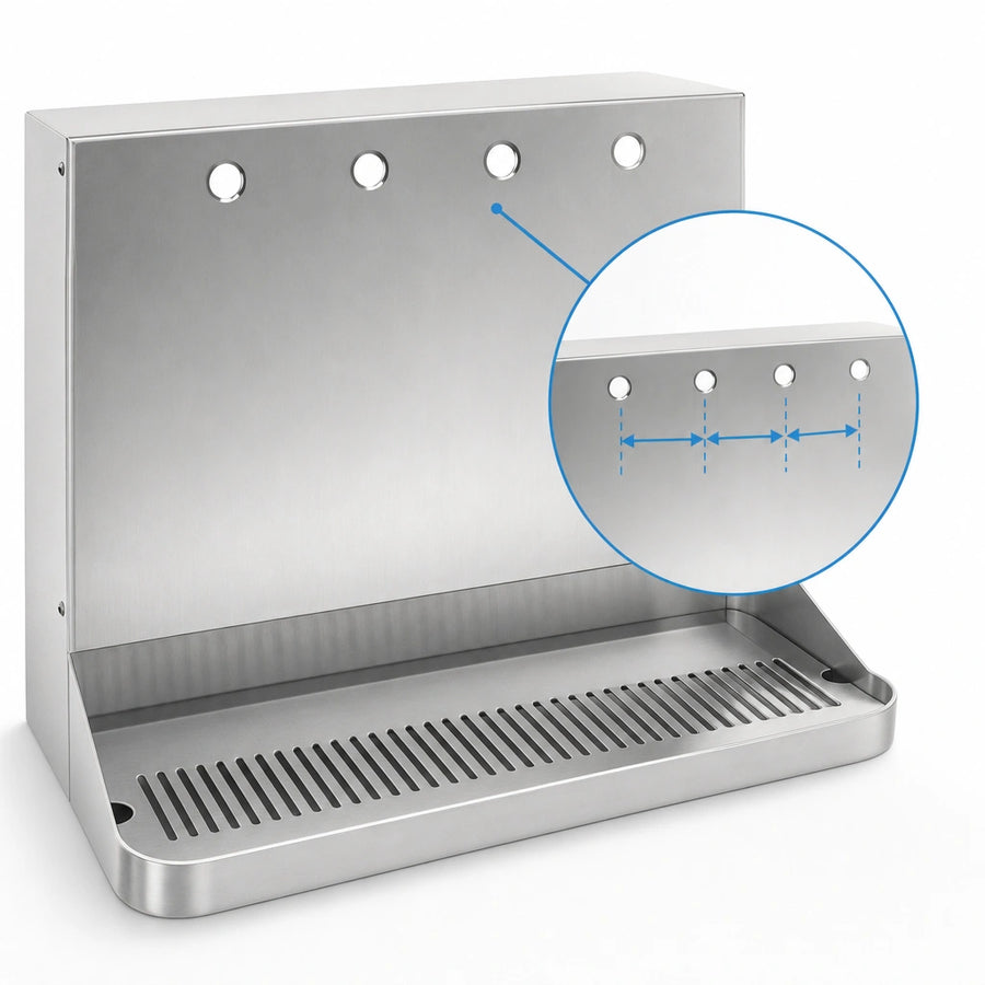 Four Faucet Openings