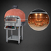 Thumbnail image #4 for Rosito Bisani FRV125-CB 49-Inch Rotary Electric Convection Pizza Oven with Basic Cupola Dome