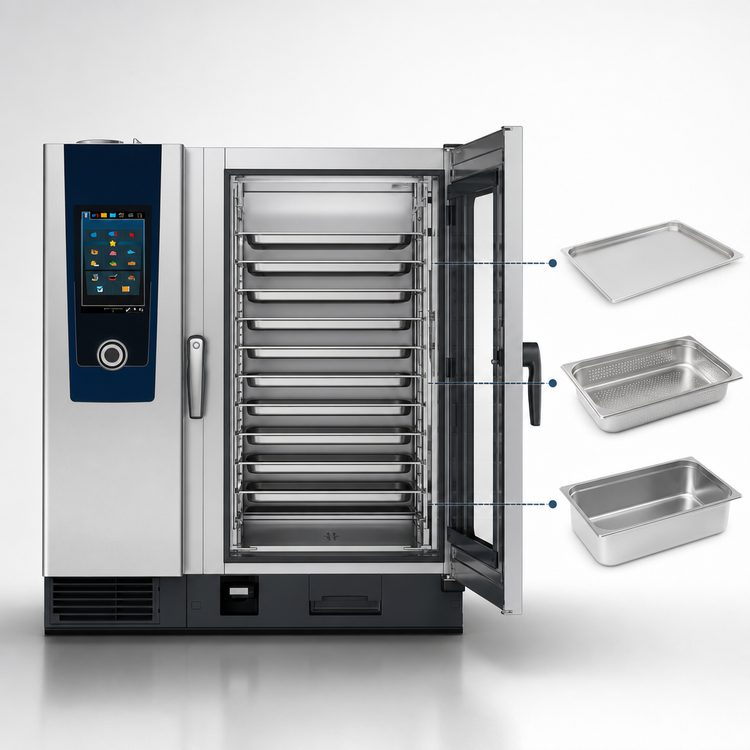 Product image #4 for RATIONAL iCombi Pro 10-Full Size Electric Combi Oven, 480V, 3-Phase, AutoDose