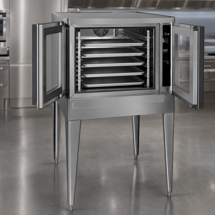 Product image #4 for Blodgett Premium Series DFG-100-ES Base Full-Size Standard-Depth Gas Convection Oven