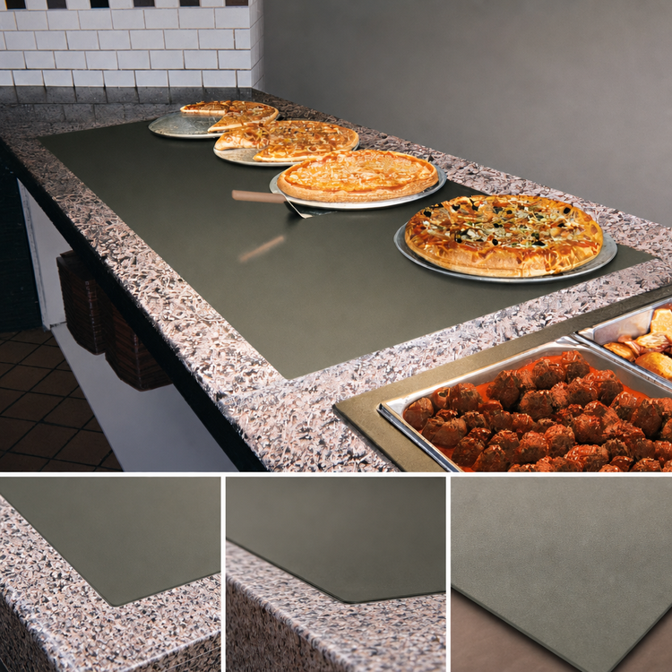 Product image #4 for Hatco Glo-Ray Built-In Heated Shelf with Flush Top, 67-1/2-Inch x 21-Inch Surface, Hardcoat Aluminum Top