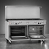 Thumbnail image #4 for Southbend Ultimate 60-Inch Gas Restaurant Range with 9 Open Burners, Standard Oven, and Convection Oven