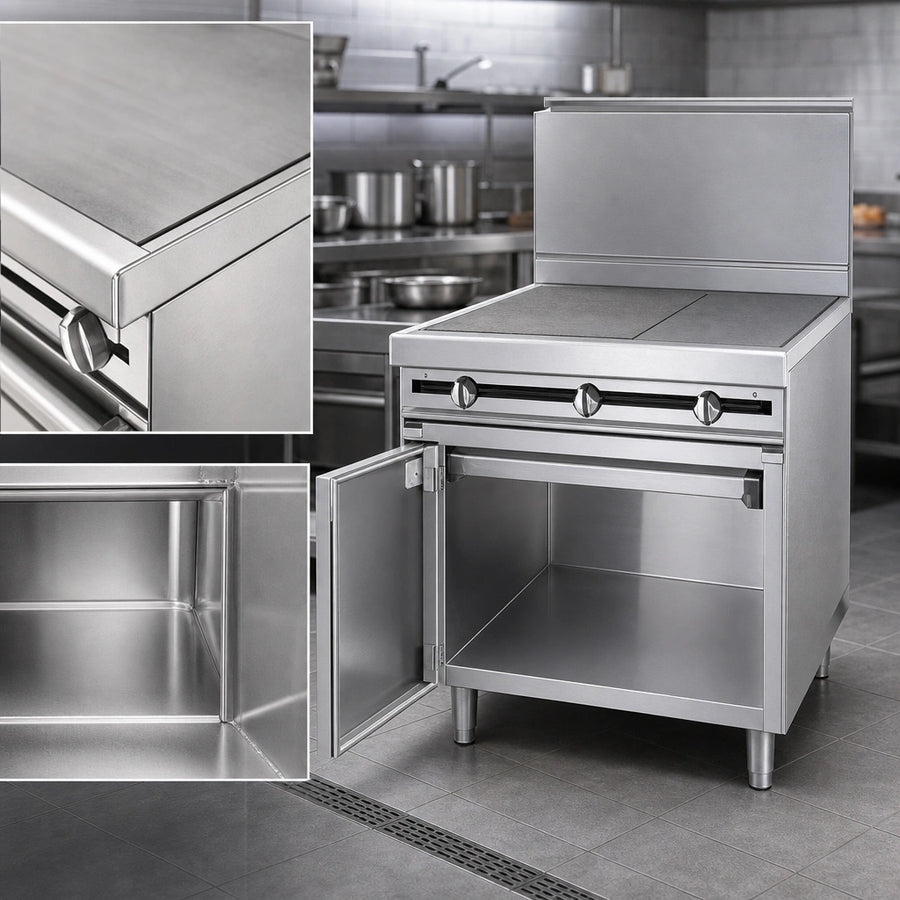 Stainless Steel Interior & Exterior