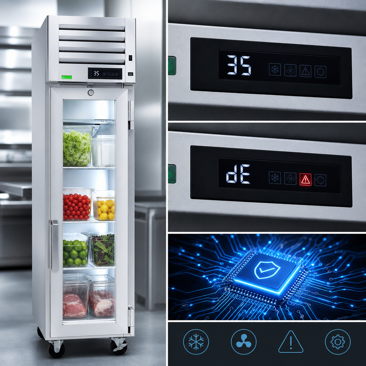 Product image #5 for Turbo Air PRO Series One-Section Reach-In Glass Door Refrigerator, Top Mount, 9.47 Cu. Ft.