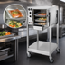 Thumbnail image #4 for AccuTemp Steam'N'Hold Boilerless Convection Steamer, Single Compartment, 3-Pan, with Stand and Casters, Electric