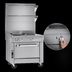 Thumbnail image #4 for Southbend Platinum 36-Inch Heavy Duty Gas Range with Graduated Hot Top and Convection Oven