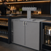 Thumbnail image #4 for Glastender C1SB44-DD One-Zone Side-Serviced Bar Profile Draft Dispensing Cooler, 44-Inch, Two-Section