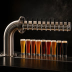 Thumbnail image #4 for Perlick Corporation 4062-10L 10-Faucet Glycol-Cooled Countertop Draft Beer Tower, Left-Mount Stainless Steel
