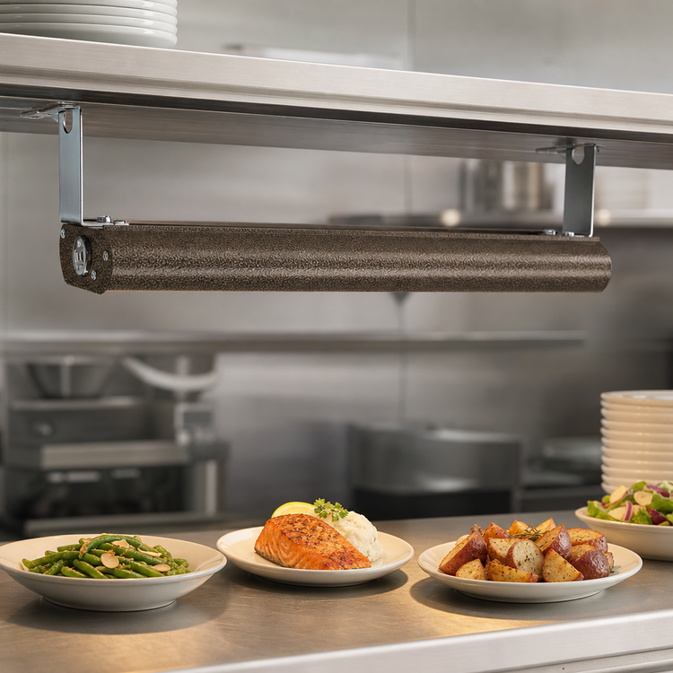 Product image #4 for Vollrath 30-Inch Low Profile Unlighted Heat Strip, Aluminum Housing, 208V