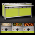 Thumbnail image #4 for Director's Choice DCS6-HFU-B-3 Mobile Hot Food Table, 6-Pan, 3-Phase Electric