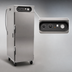 Thumbnail image #4 for hotLOGIX HL9-8 Half-Height Humidified Holding Cabinet with Solid Door, 16 Pan Capacity