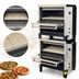 Thumbnail image #5 for Peerless Double-Stack Electric Pizza Deck Oven with 24 x 19-Inch Ceramic Stone Decks, 220V