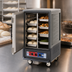 Thumbnail image #4 for Metro C5 3 Series Insulation Armour Mobile Half-Height Combination Heated Holding and Proofing Cabinet, Gray, Full-Length Solid Door, 17 Pan Capacity