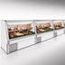 Thumbnail image #4 for Howard-McCray 34E Series 124-1/2 Inch Self-Contained Deli Meat & Cheese Service Case with LED Lighting