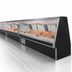 Thumbnail image #4 for Howard-McCray 34E Series Double Duty Self-Contained Endless Design Fish and Poultry Service Case, 124-1/2 Inches, Black Exterior/White Interior, LED