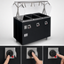 Thumbnail image #4 for Vollrath 2-Series Affordable Portable™ 3-Well Mobile Hot Food Station Deluxe with Buffet-Style Breath Guard