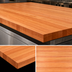 Thumbnail image #4 for Boos Block American Cherry Edge Grain Kitchen Countertop, 72 x 42 x 3 Inches, Varnique Finish