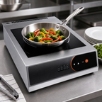 Thumbnail image #4 for Nemco Food Equipment DIPO Induction 9130A Portable Countertop Single-Burner Induction Range, 1.8 kW, 120V, Digital Controls