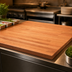 Thumbnail image #4 for Boos Block American Cherry Blended Edge Grain Kitchen Countertop, 48 x 38 x 1-1/2 Inch