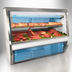 Thumbnail image #4 for Howard-McCray 34N Series 96-Inch Self-Contained Double Duty Red Meat Service Case with Straight Glass and LED Lighting