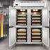 Thumbnail image #4 for Continental Refrigerator Designer Line DL2WE-SS-HD 2-Section Extra-Wide Reach-In Heated Holding Cabinet with Half Doors