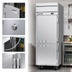 Thumbnail image #4 for Beverage-Air Horizon Series One-Section Half-Solid Door Top Mount Reach-In Refrigerator, 21.17 Cu. Ft.
