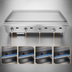 Thumbnail image #5 for CookRite ATTG-48 48-Inch Heavy Duty Gas Countertop Griddle with Thermostatic Controls