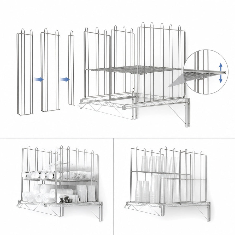 Removable And Adjustable Dividers