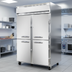 Thumbnail image #3 for Continental Refrigerator 2FNSSHD Two-Section Standard Depth Reach-In Freezer with Half Solid Doors