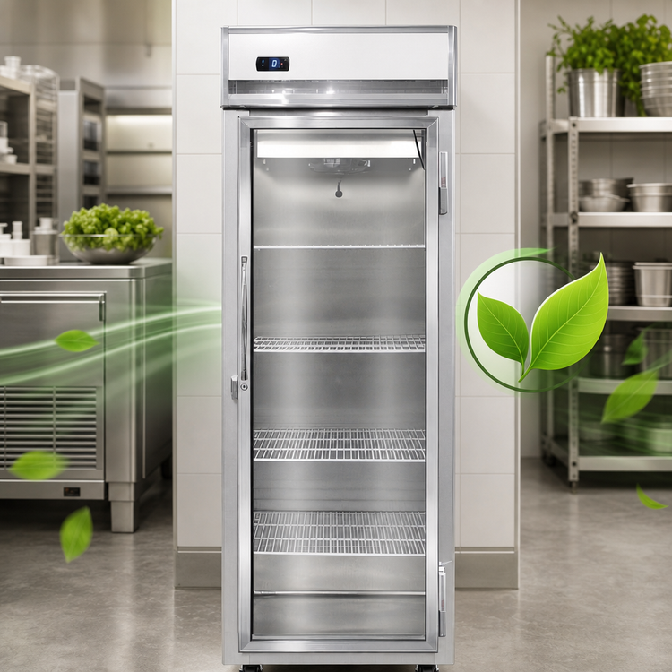 Product image #4 for Continental Refrigerator 1FSNSSGD One-Section Shallow Depth Display Freezer with Glass Door