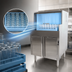 Thumbnail image #4 for CMA Energy Mizer GW-100 Low Temperature Chemical Sanitizing Undercounter Rotary Glasswasher