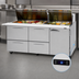 Thumbnail image #5 for Turbo Air PRO Series 72-5/8-Inch Mega Top Sandwich/Salad Prep Table with 1 Door, 4 Drawers, and 30-Pan Top