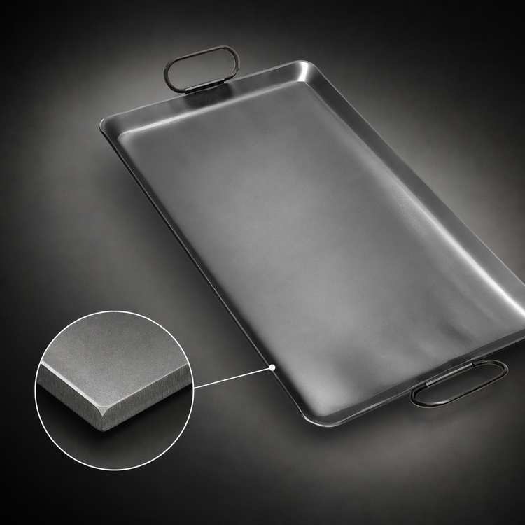 Product image #4 for Rocky Mountain Cookware 23" x 23" Add-On Griddle Top for 4 Burners