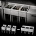 Thumbnail image #4 for Perlick Top Shelf TS Series Insulated Modular Underbar Bottle Storage Bin with 6-Inch Backsplash
