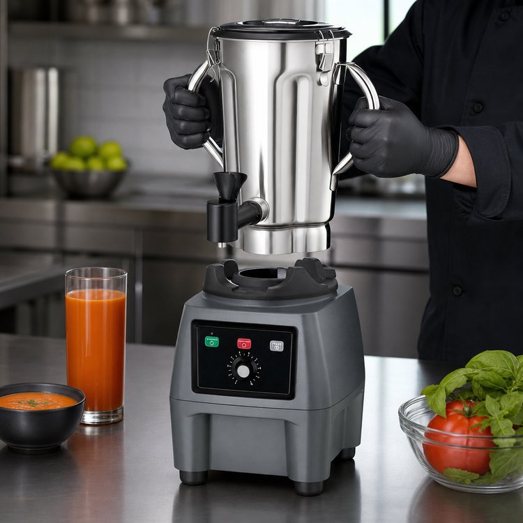 Product image #4 for Waring Heavy-Duty Variable-Speed Commercial Blender with 1-Gallon Removable Stainless Steel Container