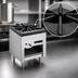 Thumbnail image #4 for American Range Single Jet Burner Gas Stock Pot Burner with Cabinet Storage, Stainless Steel