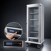 Thumbnail image #4 for Panco HCFNLSN-RA2.25 Narrow Full-Size Non-Insulated Heated Holding Cabinet with Clear Door