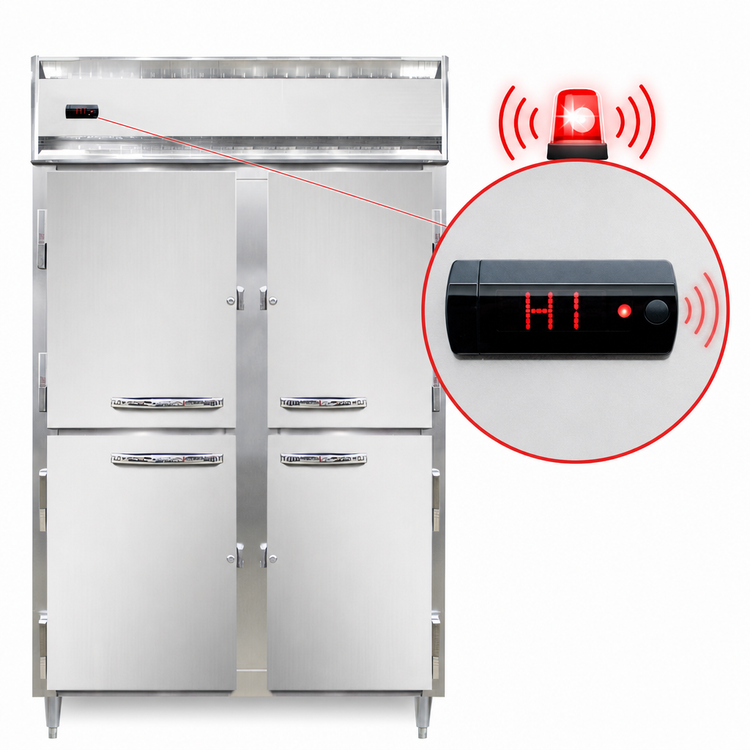 Product image #4 for Continental Refrigerator Designer Line DL2W-SS-HD Two-Section Heated Holding Cabinet