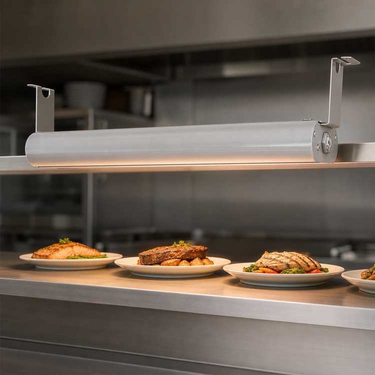 Product image #4 for Vollrath 84-Inch Low Profile Unlighted Strip Heat Lamp
