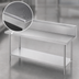 Thumbnail image #4 for Advance Tabco VKG-369 108 Inch 14 Gauge 304 Stainless Steel Work Table with 10 Inch Backsplash and Galvanized Undershelf