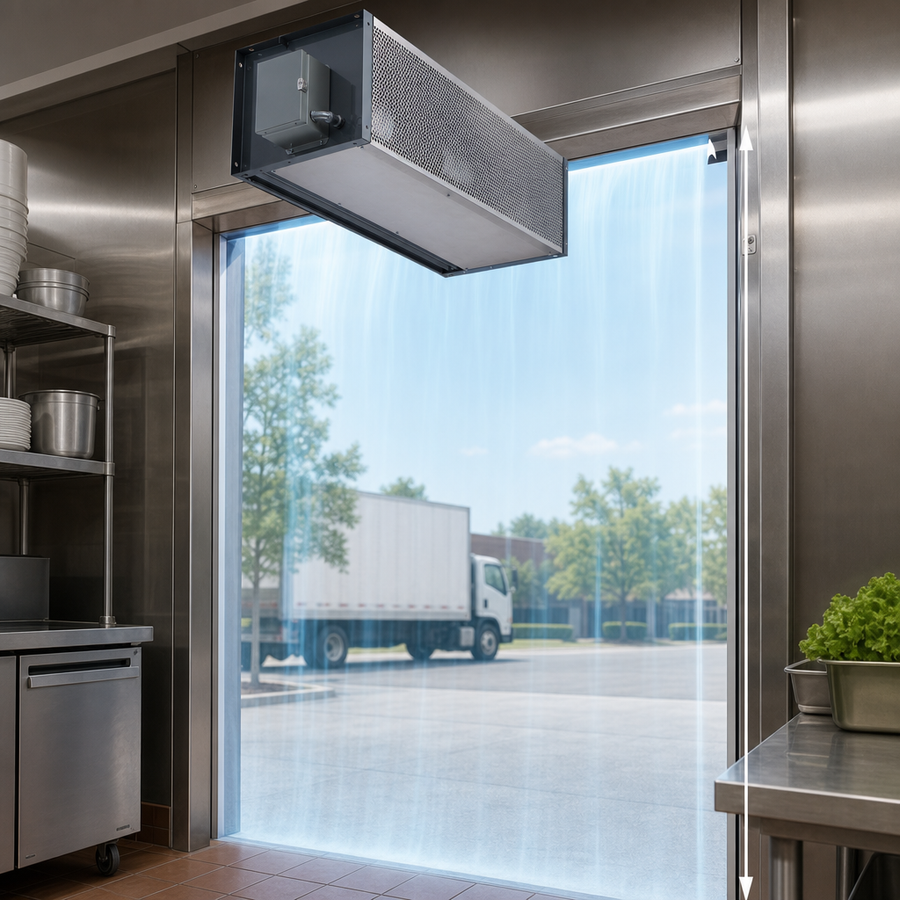 12-Foot Door Coverage
