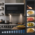 Thumbnail image #5 for KoolMore Stainless Steel Over-the-Range Commercial Microwave Oven with Sensor Cooking and 300 CFM Ventilation