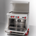 Thumbnail image #4 for American Range 36-Inch Gas Restaurant Range with 1-Inch Griddle Plate and 26-1/2-Inch Convection Oven