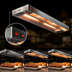 Thumbnail image #4 for Eagle RedHots 84-Inch Single Lighted Rod-Type Strip Heat Lamp, 240V