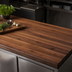 Thumbnail image #4 for John Boos Boos Block American Black Walnut Kitchen Countertop, 132 x 42 x 1-1/2 Inch, Varnique Finish
